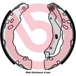 Bremsbackensatz HA S 61 544 Bremsbackensatz HA S 61 544