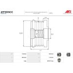 AFP3026(V) AS-PL Lichtmaschinenfreilauf AFP3026(V) AFP3026(V) AS-PL Lichtmaschinenfreilauf AFP3026(V)
