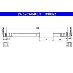 ATE Bremsschlauch 24.5251-0465.3
