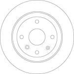 TRW Bremsscheibe Chevrolet T. Epica 06 DF6360 TRW Bremsscheibe Chevrolet T. Epica 06 DF6360