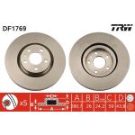 TRW Bremsscheibe DF1769 TRW Bremsscheibe DF1769