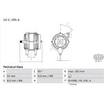 Lichtmaschine 0 986 081 090