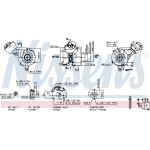 NISSENS Turbolader 93121 NISSENS Turbolader 93121