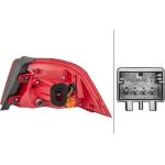 2SK 010 744-031 HECKLEUCHTE L 12 V HELLA