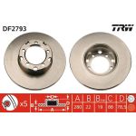 TRW Bremsscheibe DF2793 TRW Bremsscheibe DF2793