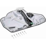 VAICO V10-1850 Fensterheber hinten links, ohne Motor, elektrisch, mit Trägerplatte VAICO V10-1850 Fensterheber hinten links, ohne Motor, elektrisch, mit Trägerplatte