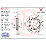 15 481 126 Brembo PREMIUM VA zweiteilig 09.9254.33 15 481 126 Brembo PREMIUM VA zweiteilig 09.9254.33