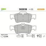 302039 Valeo Bremsbelagsatz 302039 302039 Valeo Bremsbelagsatz 302039