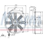 Nissens Kühlerlüfter PKW 85702 Nissens Kühlerlüfter PKW 85702