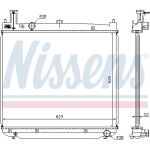 Nissens Wasserkühler PKW 64649A Nissens Wasserkühler PKW 64649A