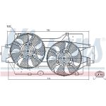 Nissens Kühlerlüfter PKW 85288 Nissens Kühlerlüfter PKW 85288