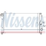 Nissens Wasserkühler PKW 617847 Nissens Wasserkühler PKW 617847