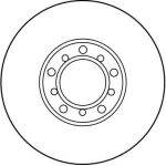 TRW Bremsscheibe DF1578 TRW Bremsscheibe DF1578