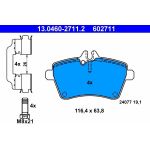 ATE Bremsbelagsatz Mercedes-Benz Vorderachse W169/W245 1, 5-2, 0 04-12 13.0460-2711.2