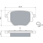 Bremsbelag 0 986 424 988 Bremsbelag 0 986 424 988