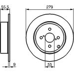 Bremsscheibe HA 0 986 479 149 Bremsscheibe HA 0 986 479 149