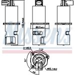 Nissens AGR-Ventil 98190 Nissens AGR-Ventil 98190