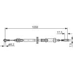 Handbremsseil 1987477114 Handbremsseil 1987477114