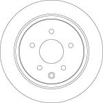 Bremsscheibe Nissan T. Juke/Pulsar/Qashqai 1.2-2.0 07 DF7369