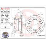 40 481 058 Bremsscheibe VA 09.9763.10 40 481 058 Bremsscheibe VA 09.9763.10