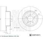BluePrint BLUE PRINT Bremsscheibe ADBP430015 BluePrint BLUE PRINT Bremsscheibe ADBP430015