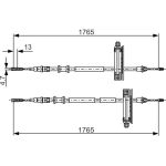 Handbremsseil 1987477933 Handbremsseil 1987477933