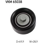 SKF Keilrippenriemen-Spannrolle VKM 65038