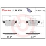 BREMBO Bremsklötze VA P 61 135X BREMBO Bremsklötze VA P 61 135X