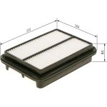 Luftfilter 1987429123 Luftfilter 1987429123