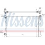 Nissens Wasserkühler PKW 60231A Nissens Wasserkühler PKW 60231A