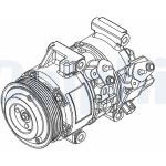 Delphi Kompressor CS20495 Delphi Kompressor CS20495