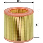 Luftfilter F 026 400 027 Luftfilter F 026 400 027