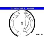 ATE Bremsbackensatz 03.0137-0365.2