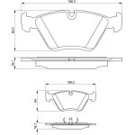 Bosch Bremsbelagsatz 0 986 424 351 Bosch Bremsbelagsatz 0 986 424 351
