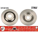 Bremsscheibe Vw T. A6 2.0-4.2 DF4818S Bremsscheibe Vw T. A6 2.0-4.2 DF4818S