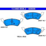 Bremsbelagsatz Chrysler T. Voyager 2,4-3,8 00-08 13.0460-8008.2 Bremsbelagsatz Chrysler T. Voyager 2,4-3,8 00-08 13.0460-8008.2