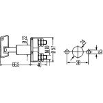6EK 002 843-001 HELLA Batteriehauptschalter
