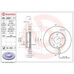 Bremsscheibe VA 09.C651.11 Bremsscheibe VA 09.C651.11
