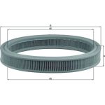 MAHLE Luftfilter LX 332 MAHLE Luftfilter LX 332