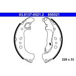 Bremsbackensatz 03.0137-0521.2 Bremsbackensatz 03.0137-0521.2