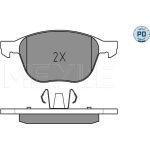 Bremsbelagsatz Ford P. Focus 04- 1.6-2.0/ C-Max 025 237 2318/PD Bremsbelagsatz Ford P. Focus 04- 1.6-2.0/ C-Max 025 237 2318/PD
