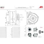 A0111 AS-PL Lichtmaschine (Generator) A0111