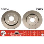 Bremsscheibe Ford T. Focus DF1654