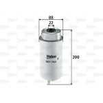 Valeo Kraftstofffilter 587744 Valeo Kraftstofffilter 587744