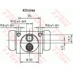 Radbremszylinder BWF318