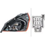2VP 354 805-011 HECKLEUCHTE L 12 V HELLA 2VP 354 805-011 HECKLEUCHTE L 12 V HELLA
