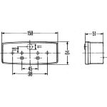 2SE 997 111-011 SAW 3K Leuchte
