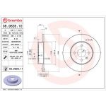 10 482 019 Bremsscheibe HA 08.9826.10 10 482 019 Bremsscheibe HA 08.9826.10