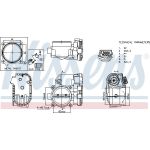 NISSENS Drosselklappenstutzen 955150 NISSENS Drosselklappenstutzen 955150