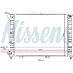 Nissens Wasserkühler PKW 60049 Nissens Wasserkühler PKW 60049